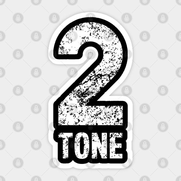 2 Tone Sticker by Timeless Chaos